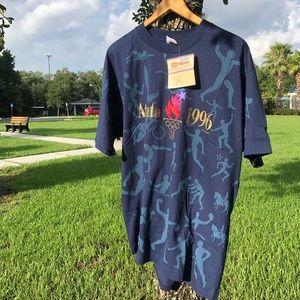 Vtg 1996 Atlanta Olympic Tee XL